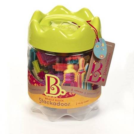 B. toys Stackadoos in Jar – klocki jeżyki w słoju