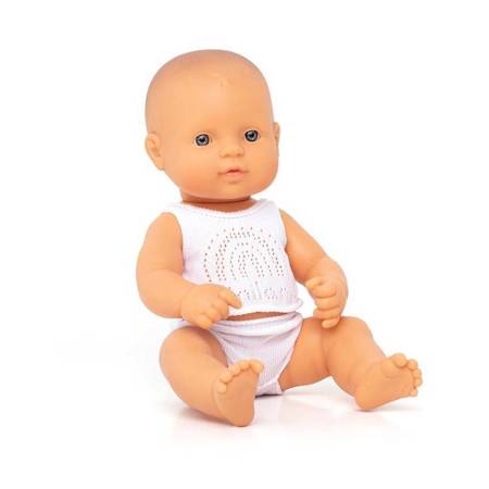 BOX Lalka chłopiec Europejczyk 32 cm Miniland Baby