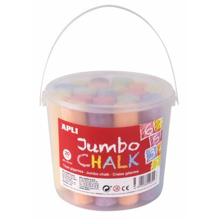 Kredy Jumbo Apli Kids - 20 sztuk