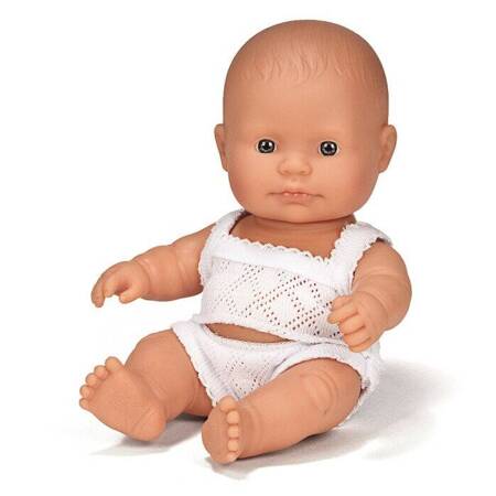 Lalka dziewczynka Europejka 21 cm Miniland Baby
