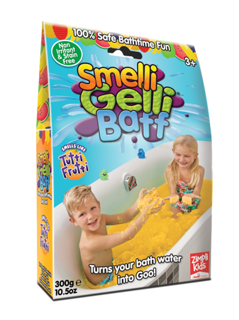 Magiczny proszek do kąpieli, Gelli Baff Smelli, Tutti Frutti, 3+, Zimpli Kids