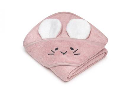 My Memi Bambusowy ręcznik powder pink - mouse